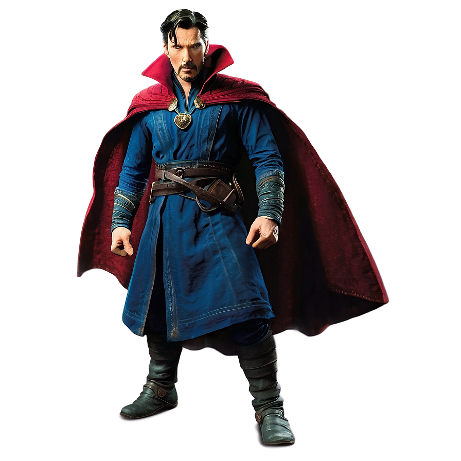 Doctor Strange In Battle Stance Png Nbi