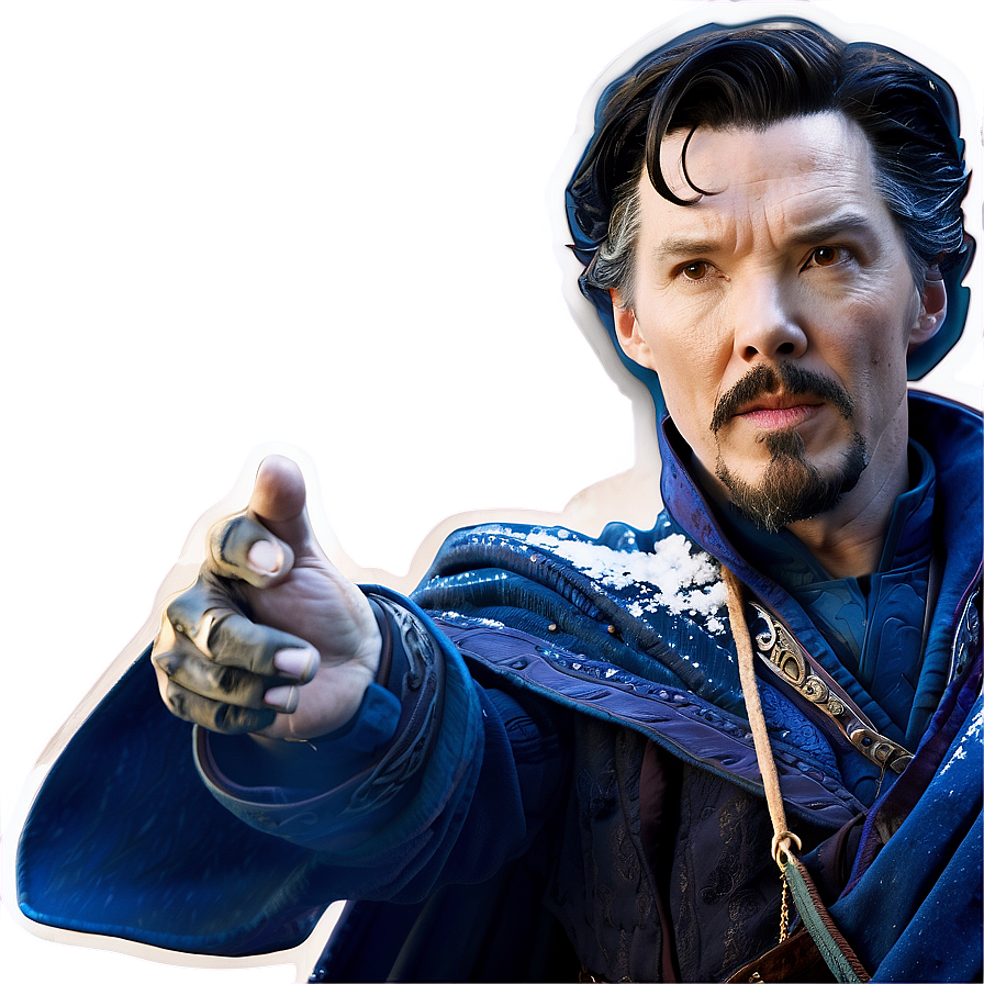 Doctor Strange In The Snow Png Blo98