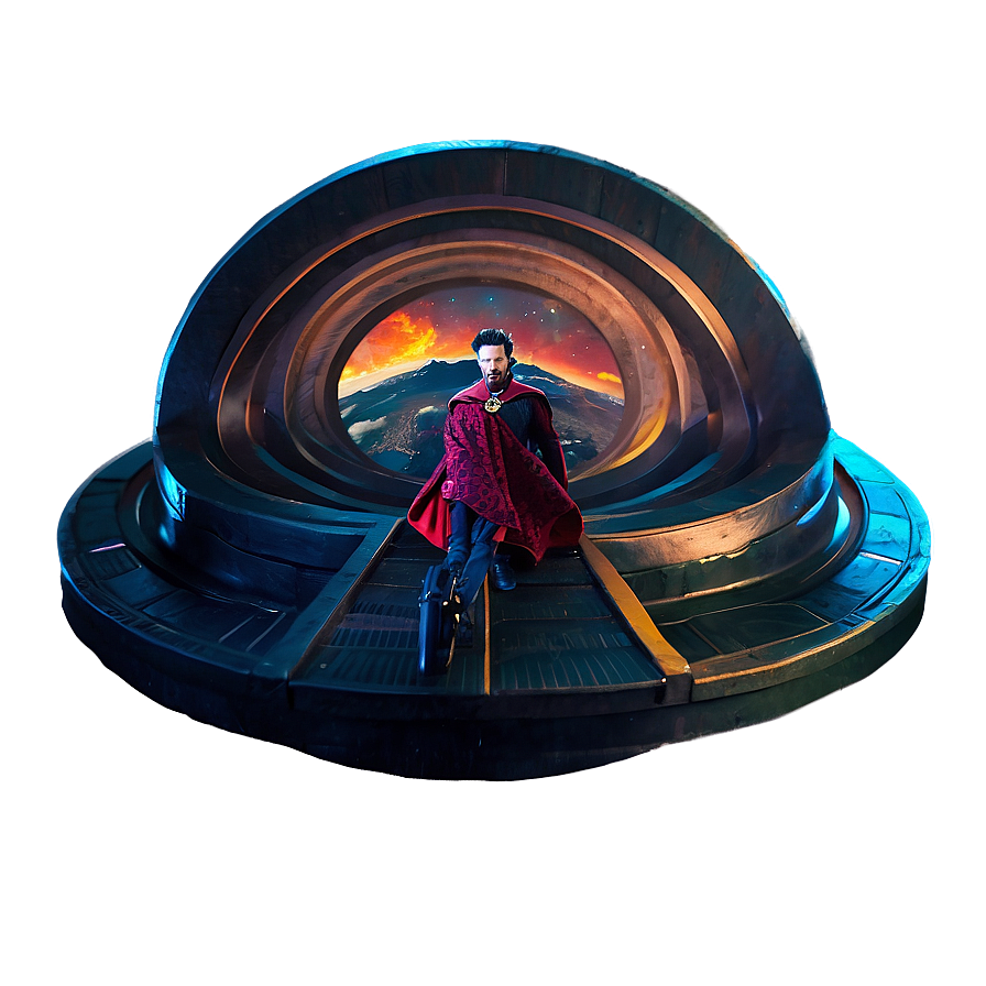 Doctor Strange Using Time Loop Png Ixb