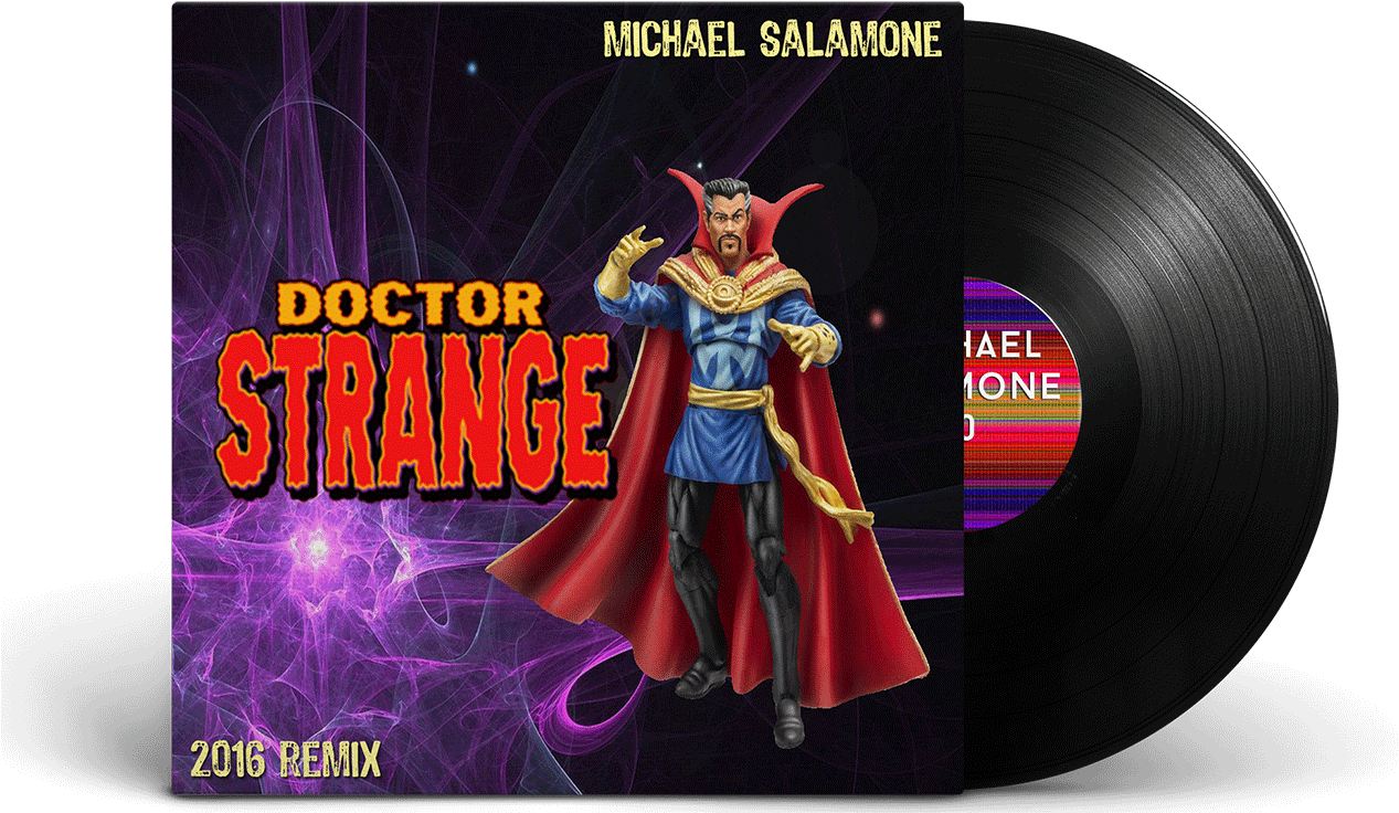 Doctor Strange2016 Remix Vinyl Album Cover