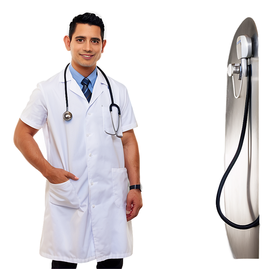 Doctor With Stethoscope Png 05232024