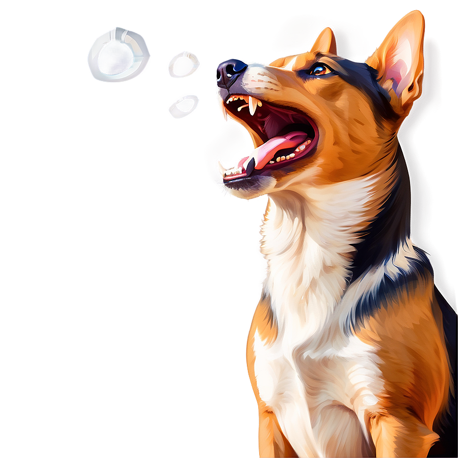 Dog Barking Loudly Png 06272024