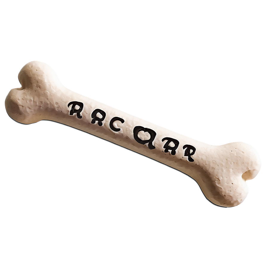 Dog Bone With Text Png 11