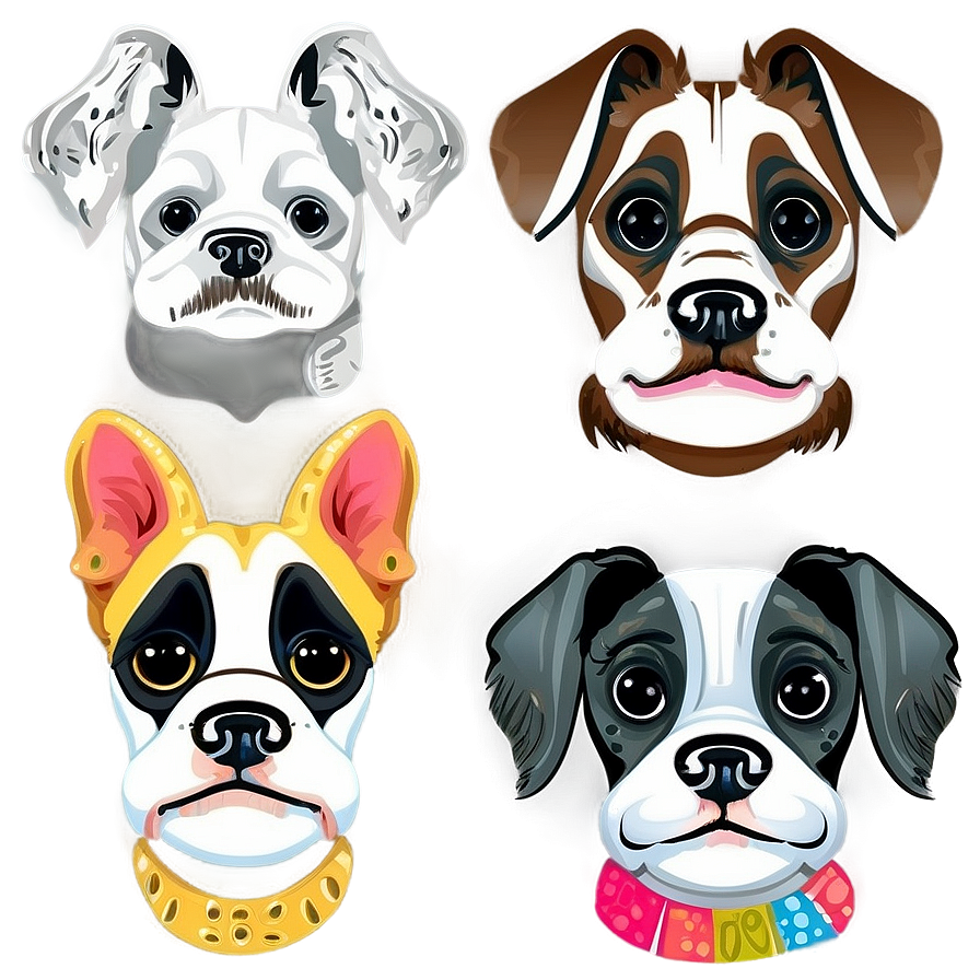 Dog Face Caricature Drawing Png 06212024