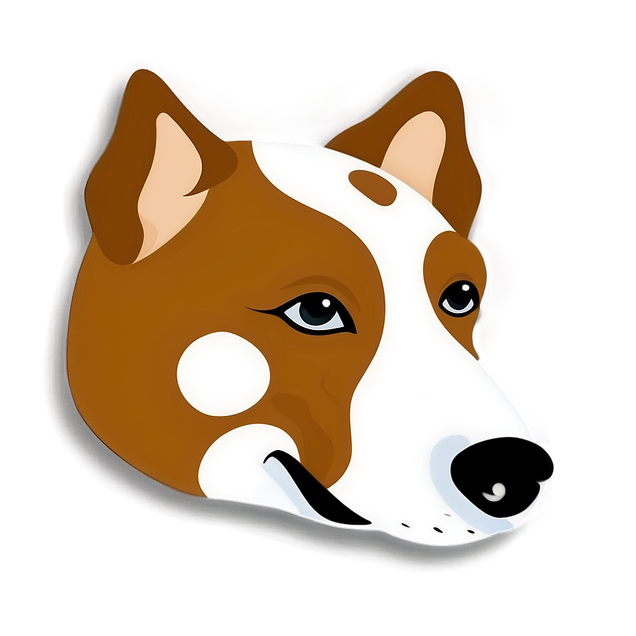 Dog Head Illustration Png 06212024