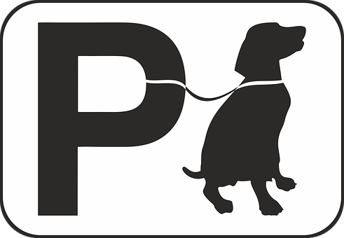 Dog Parking Sign