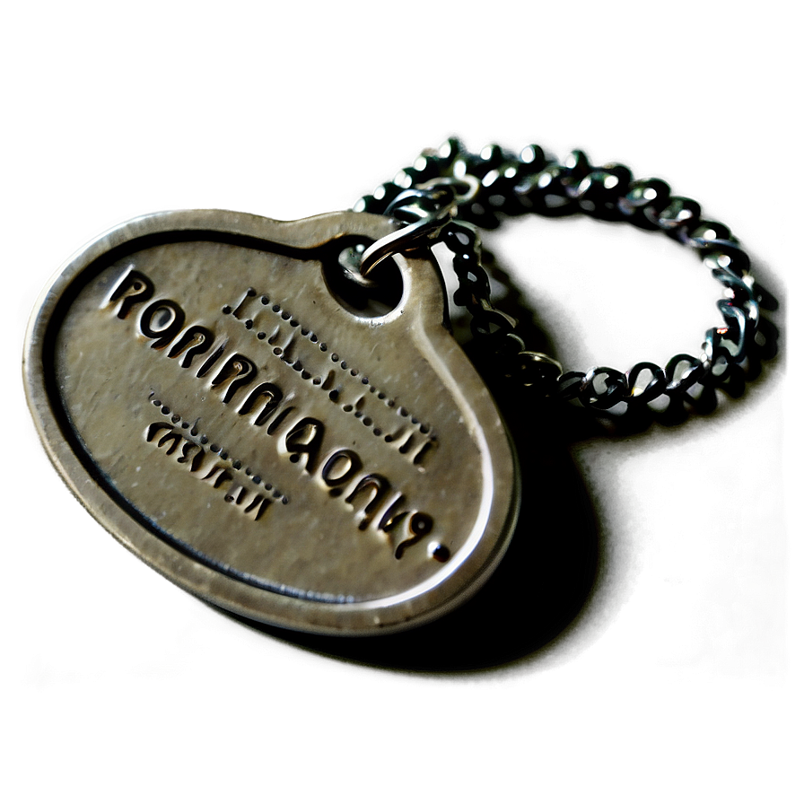 Dog Tag With Name Png 06122024