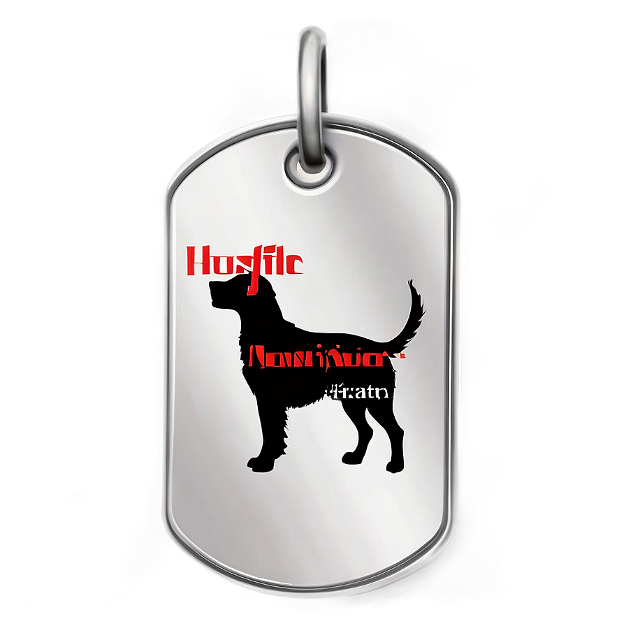 Dog Tag With Name Png Hql