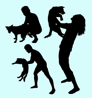 Dog Training Silhouettes