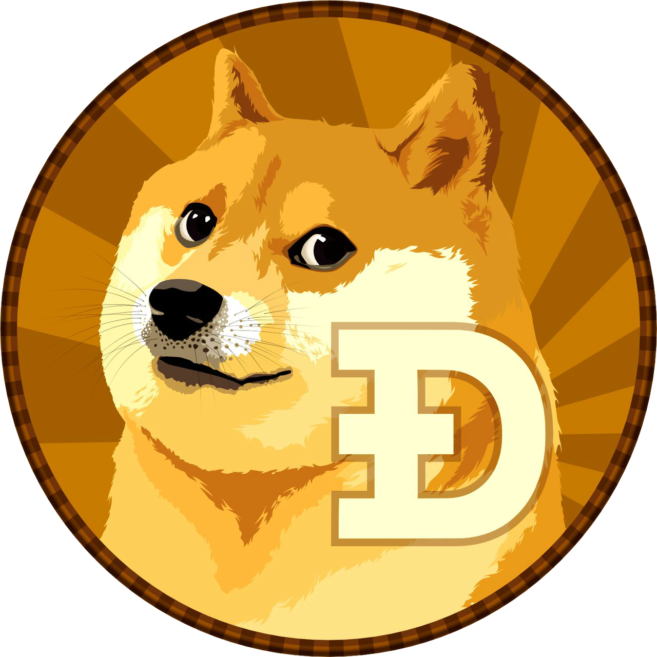 Dogecoin Cryptocurrency Mascot