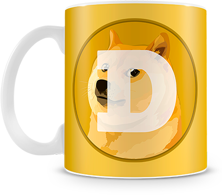 Dogecoin Themed Mug