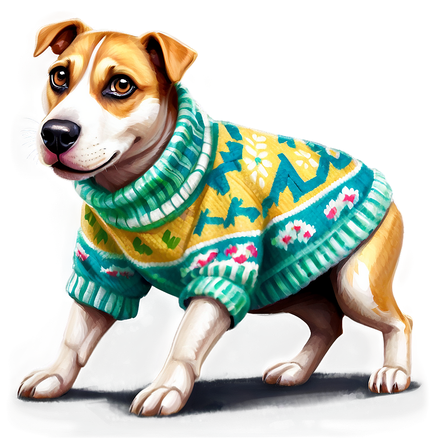 Dogs In Sweaters Png 05242024