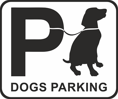 Dogs Parking Sign