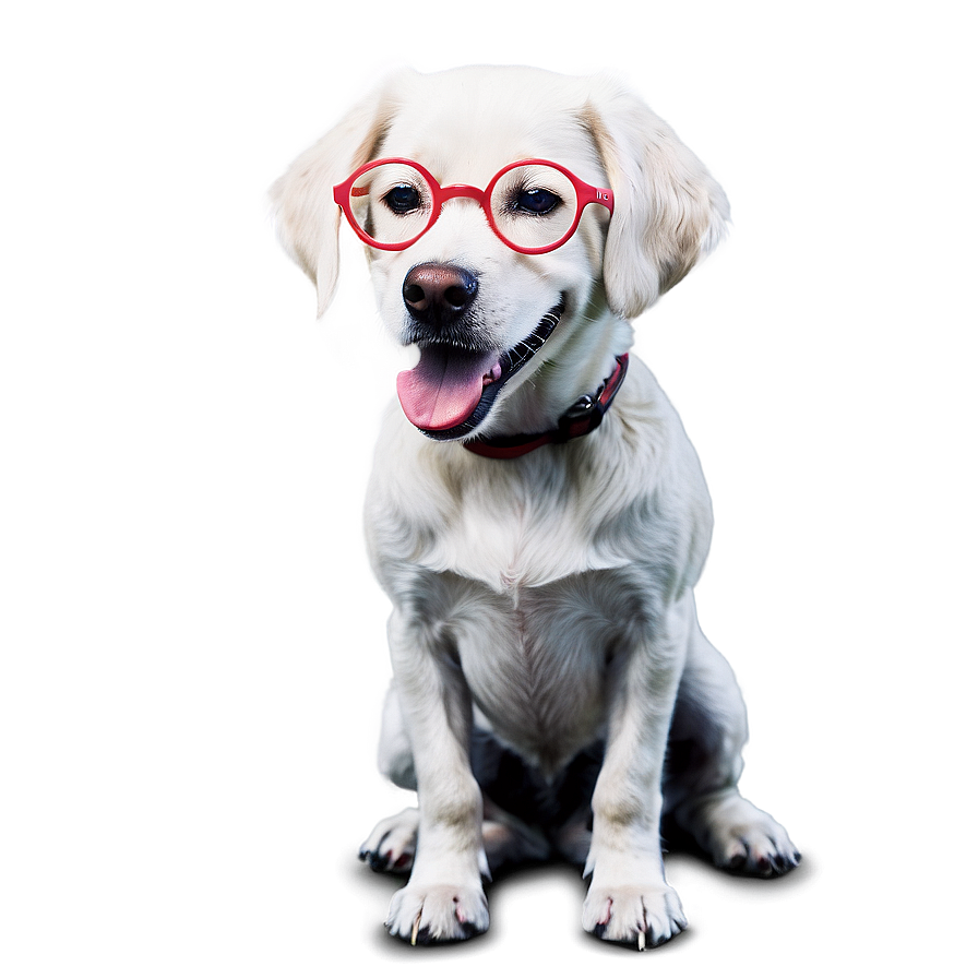 Dogs With Glasses Png Sla