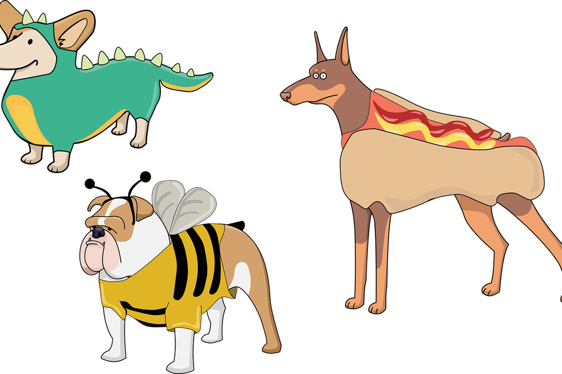 Dogsin Costumes Cartoon