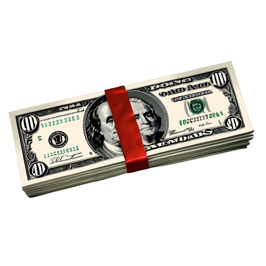 Dollar Bills Gift Png 06132024