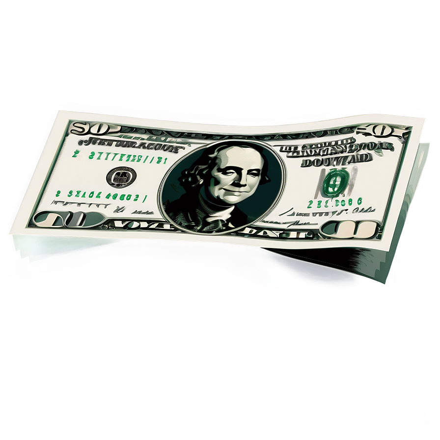 Dollar Bills Illustration Money Vector Png 87