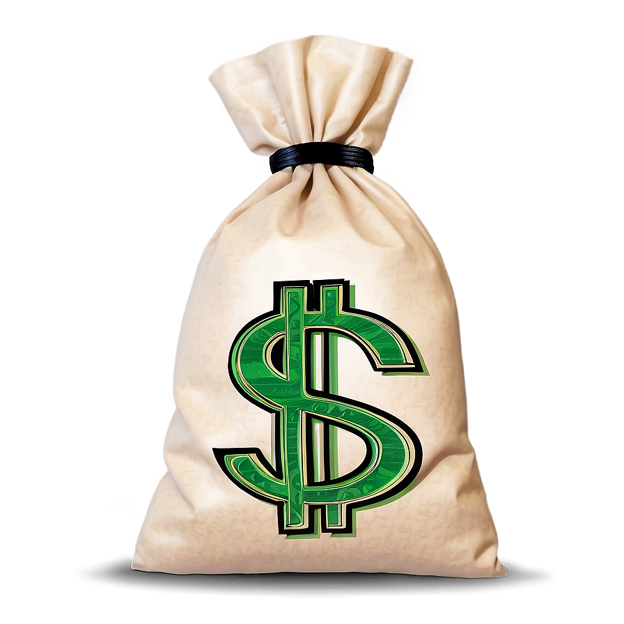 Dollar Moneybag Design Png Jav