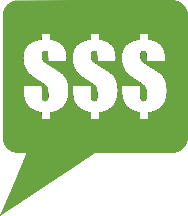 Dollar Sign Speech Bubble