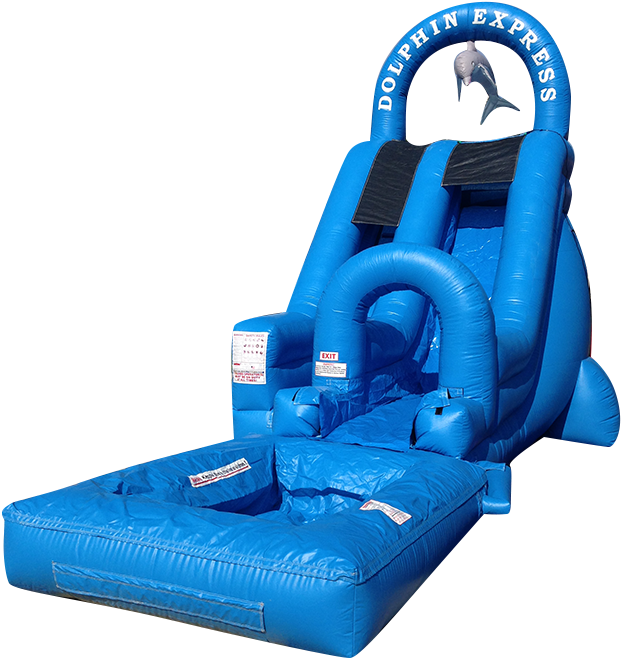 Dolphin Express Inflatable Slide