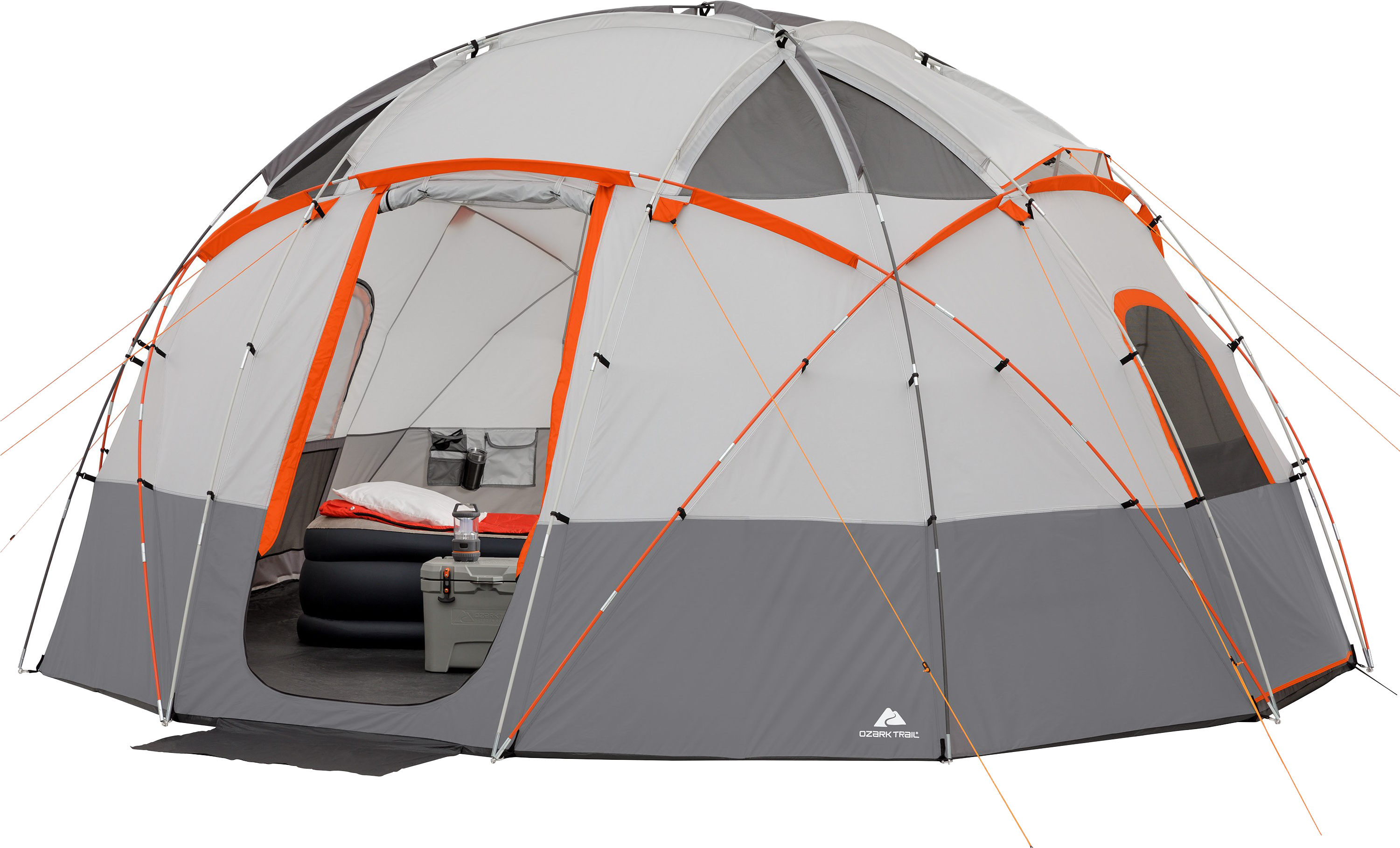 Dome Tent Outdoor Camping Setup
