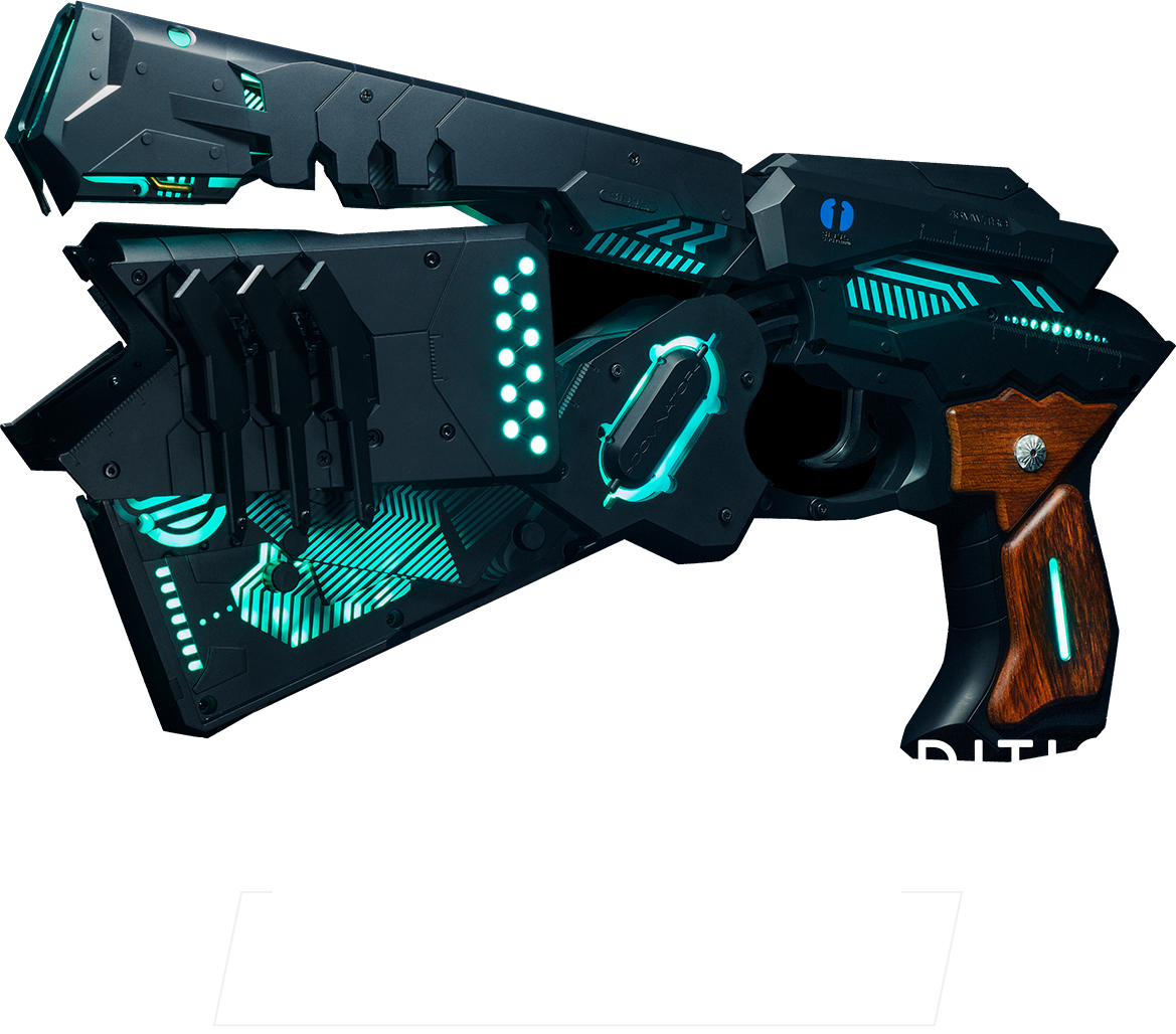 Dominator Special Edition Futuristic Gun