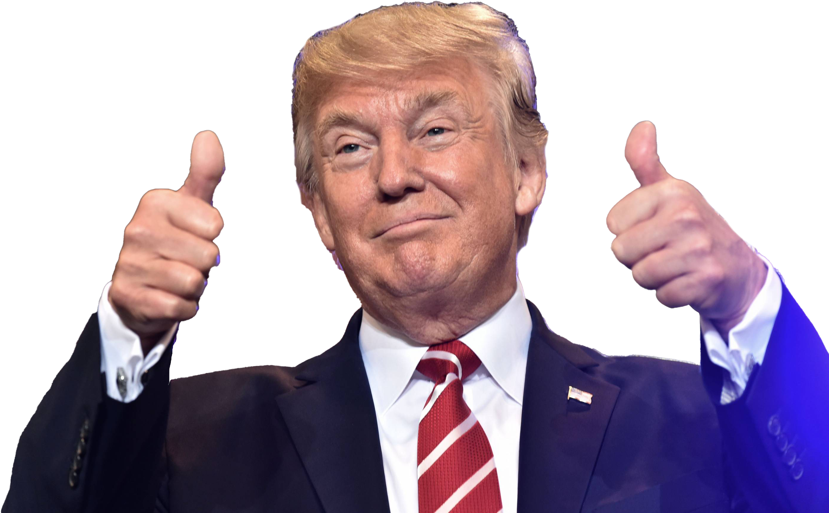 Donald Trump Giving Thumbs Up
