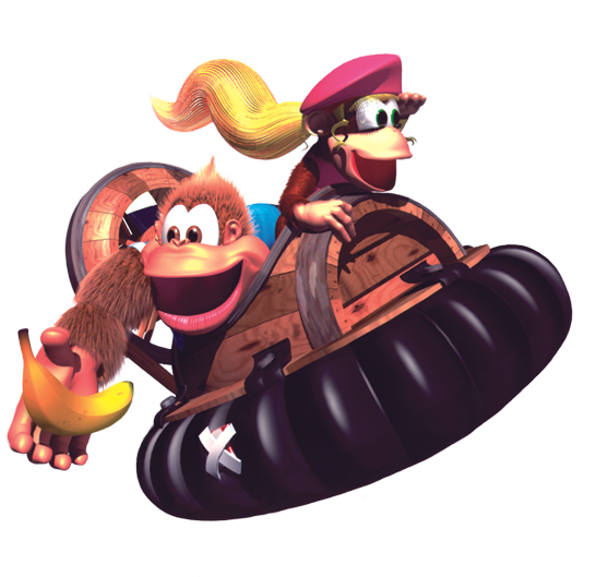 Donkey Diddy Kong Barrel Jet Ski