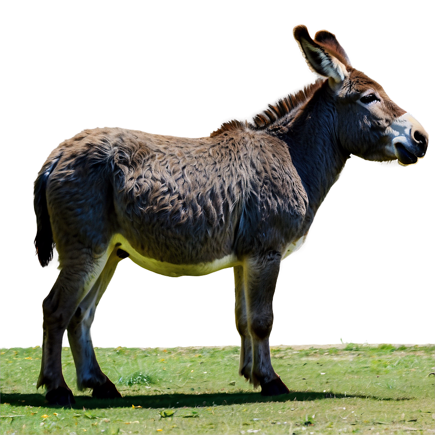 Donkey In Farmyard Png Vfr