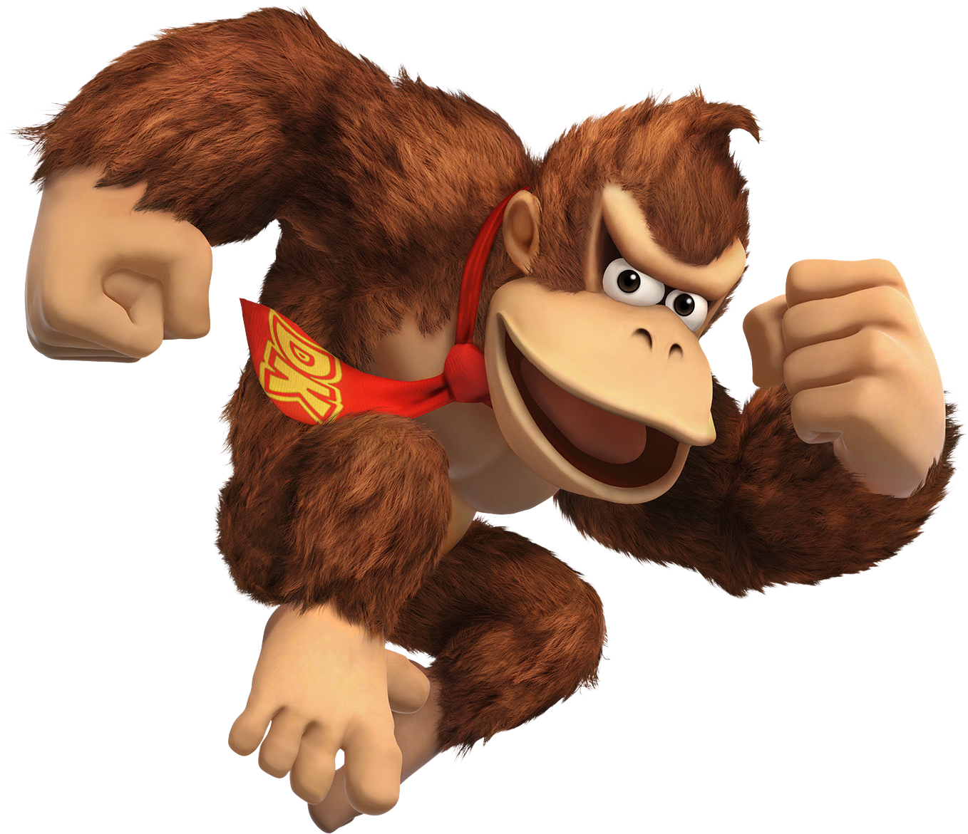 Donkey Kong Animated Character Pose