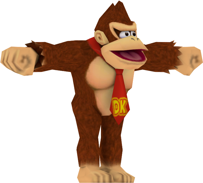 Donkey Kong Classic Pose