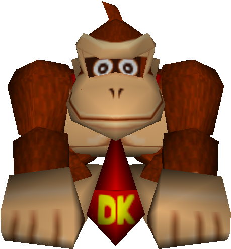 Donkey Kong Classic3 D Model