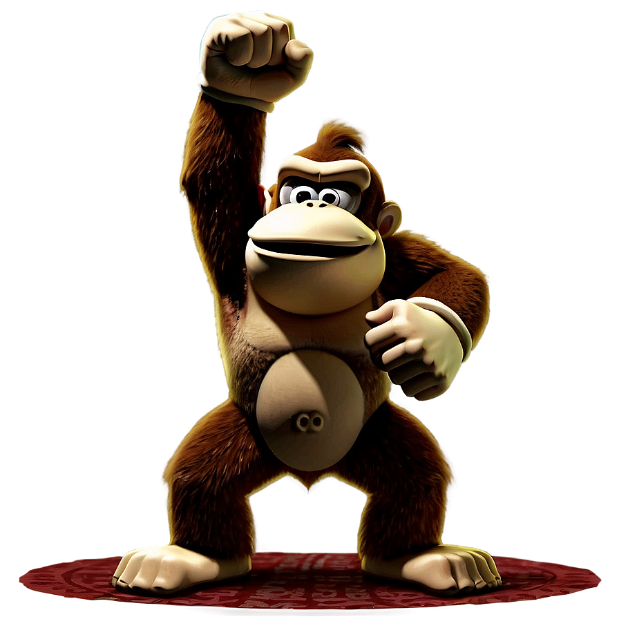 Donkey Kong Victory Pose Png Fup