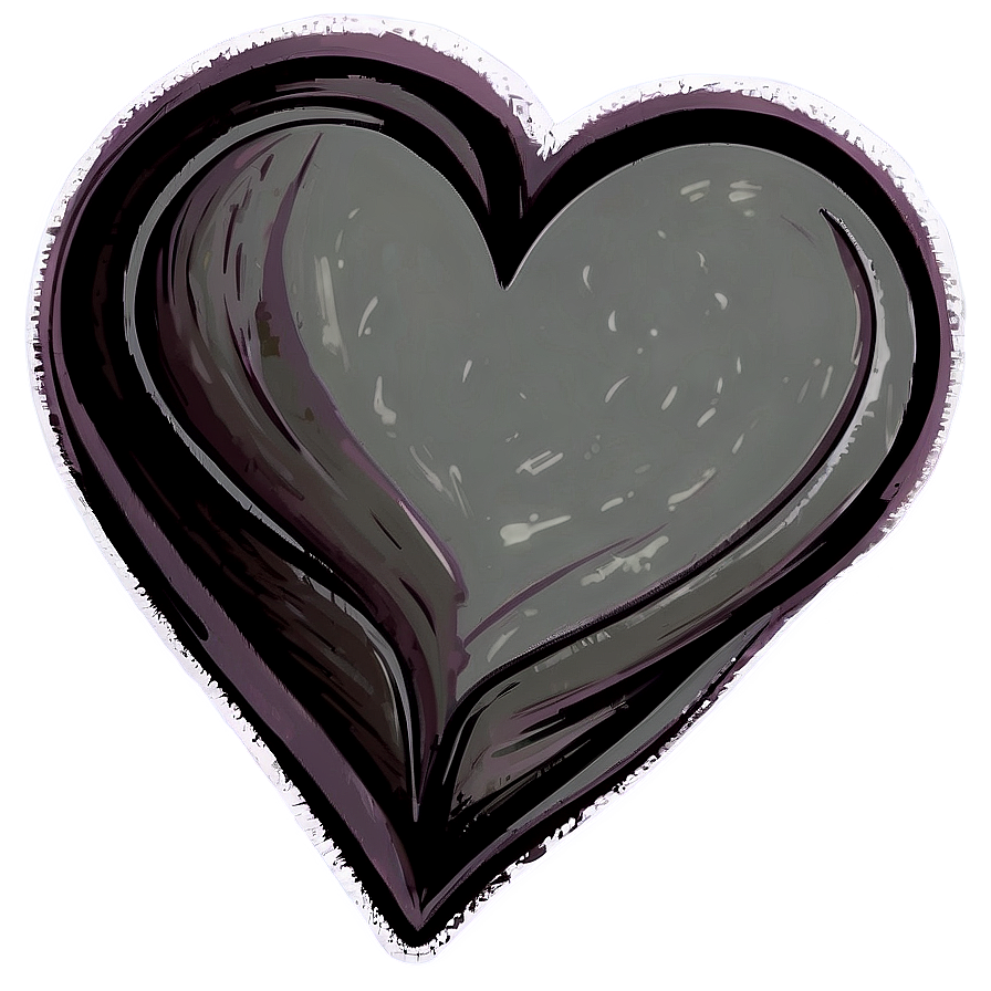 Doodle Heart Illustration Png 06202024