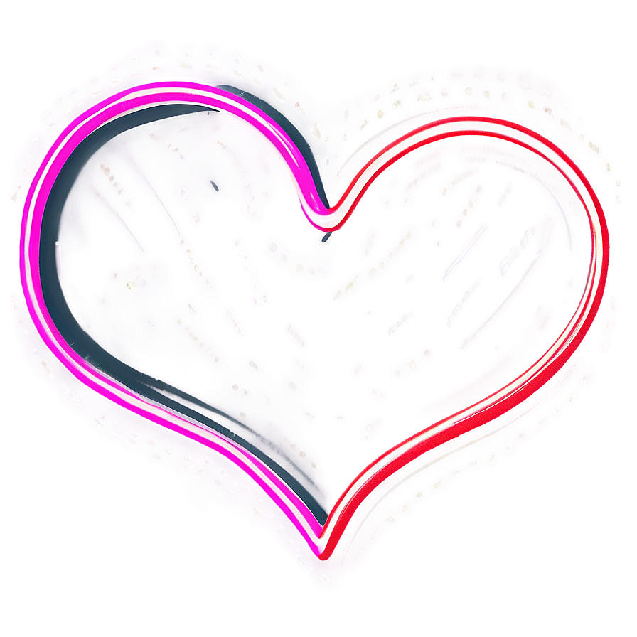 Doodle Heart Illustration Png 06202024