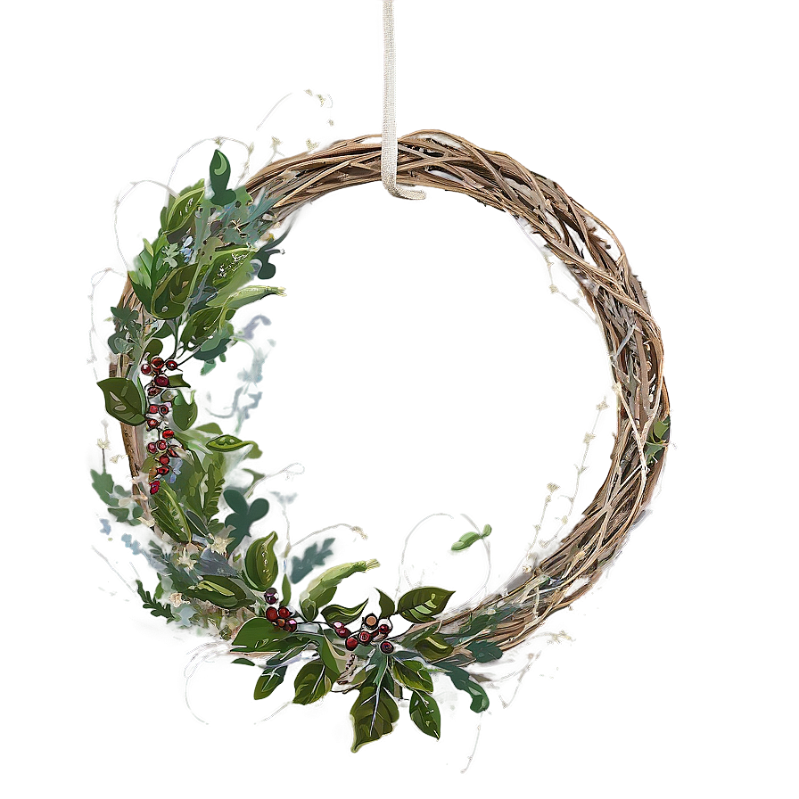 Door Hanging Wreath Png Pyj46