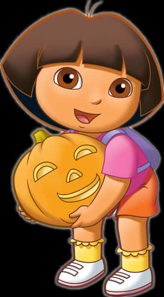 Dora Halloween Pumpkin Carving