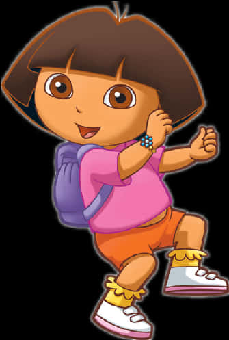 Dora The Explorer Animated Character