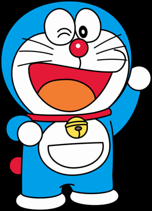 Doraemon Cheerful Robot Cat