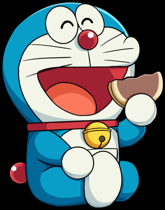 Doraemon_ Eating_ Dorayaki