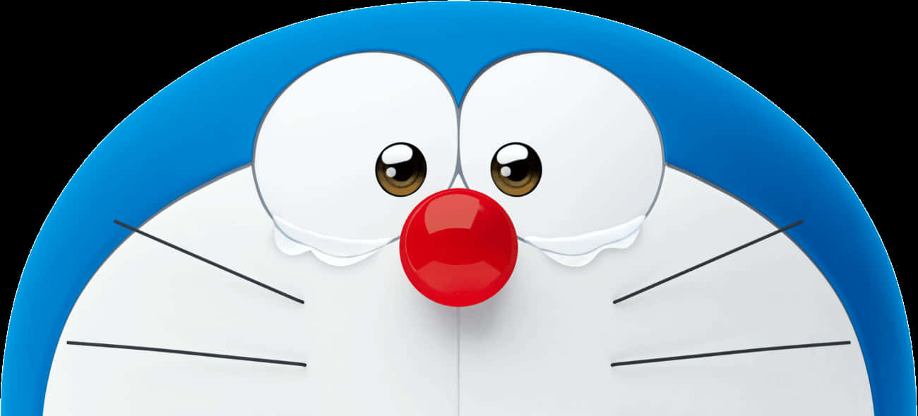 Doraemon Face Close Up