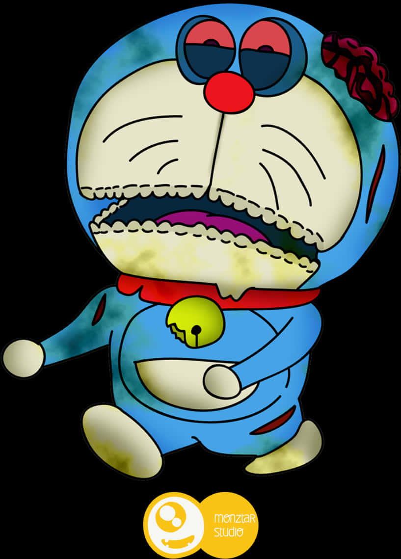 Doraemon Flamenco Dance Pose