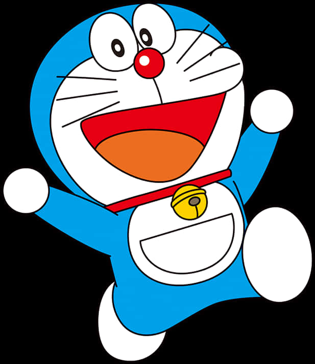 Doraemon_ Happy_ Character_ Art