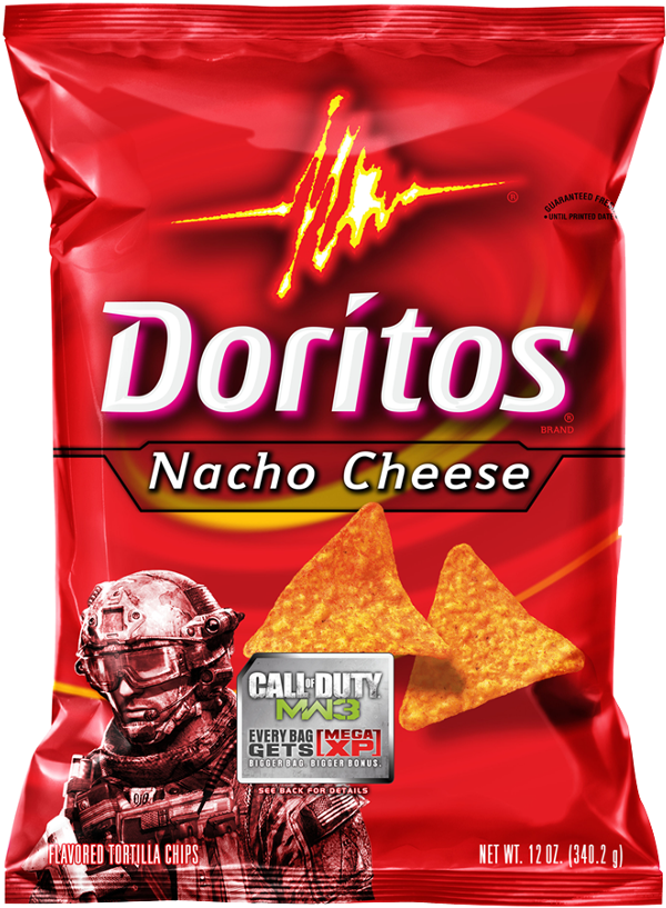 Doritos Nacho Cheese Callof Duty Promotion