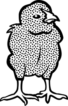 Dotted Chicken Illusion Art.jpg