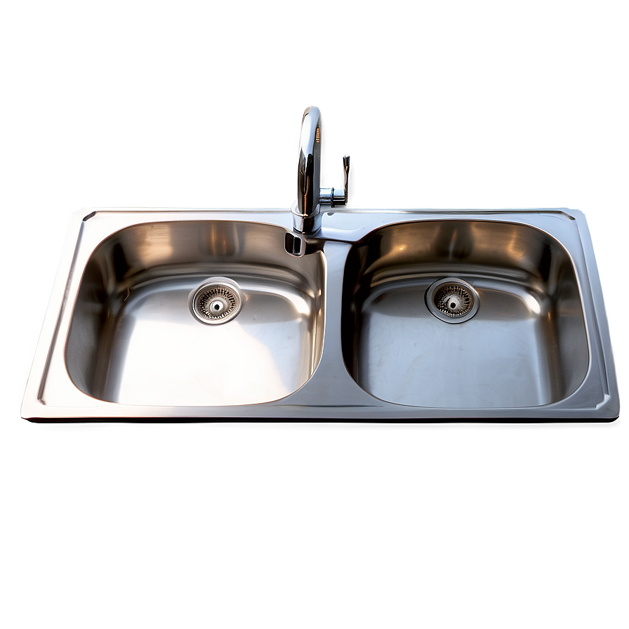 Double Bowl Kitchen Sink Png Jby