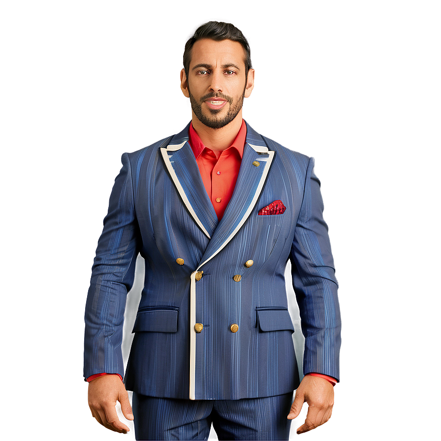 Double-breasted Business Suit Png 61