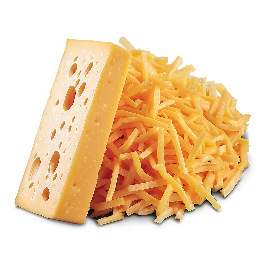 Double Cheddar Shredded Cheese Png 43