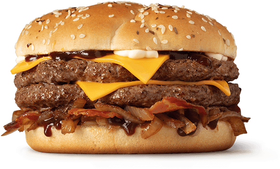 Double Cheeseburgerwith Baconand Onions