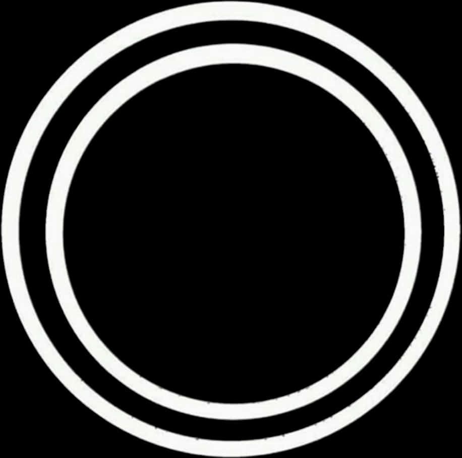 Double Concentric Circles Overlay